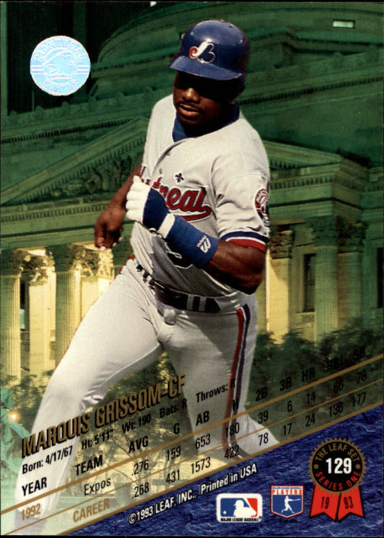 1993 Leaf Baseball Card Pick 1-249 - Picture 259 of 495