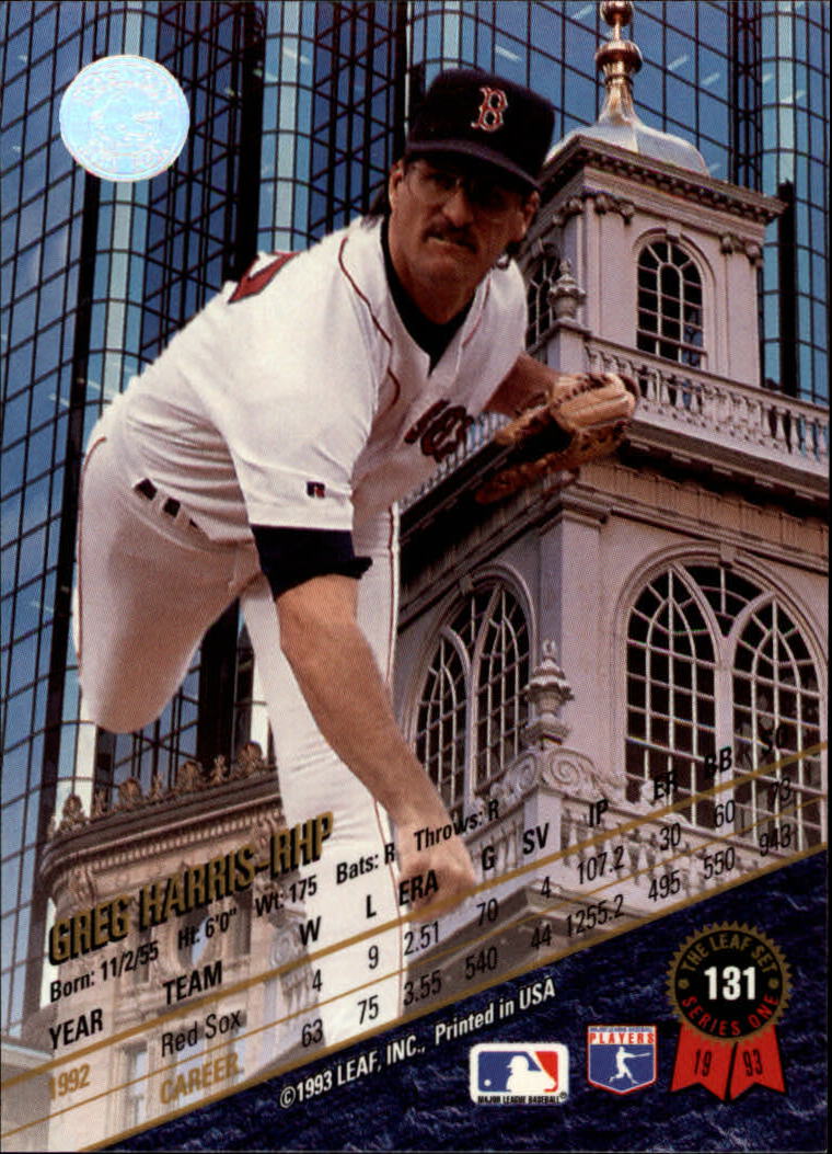 1993 Leaf Baseball Card Pick 1-249 - Picture 263 of 495