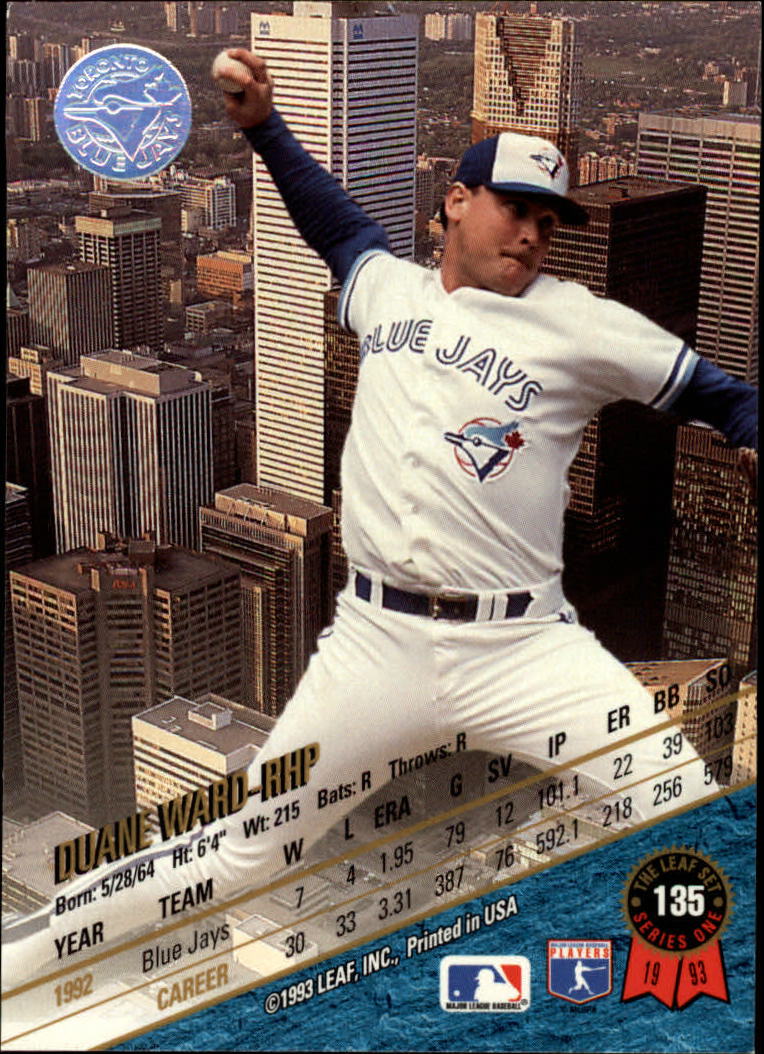 1993 Leaf Baseball Card Pick 1-249 - Picture 271 of 495