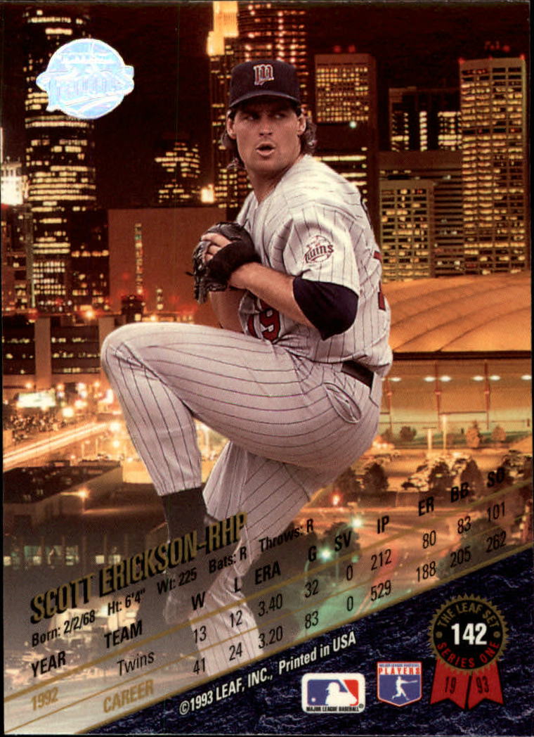 1993 Leaf Baseball Card Pick 1-249 - Picture 285 of 495