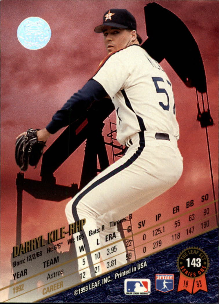 1993 Leaf Baseball Card Pick 1-249 - Picture 287 of 495