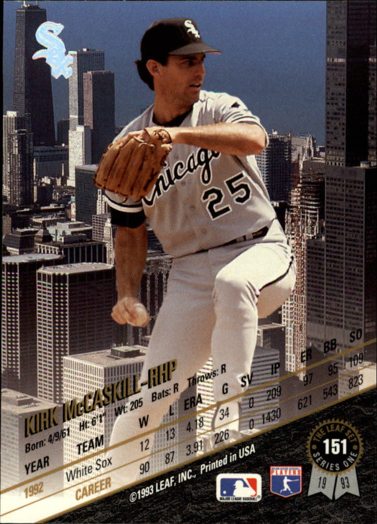 1993 Leaf Baseball Card Pick 1-249 - Picture 303 of 495