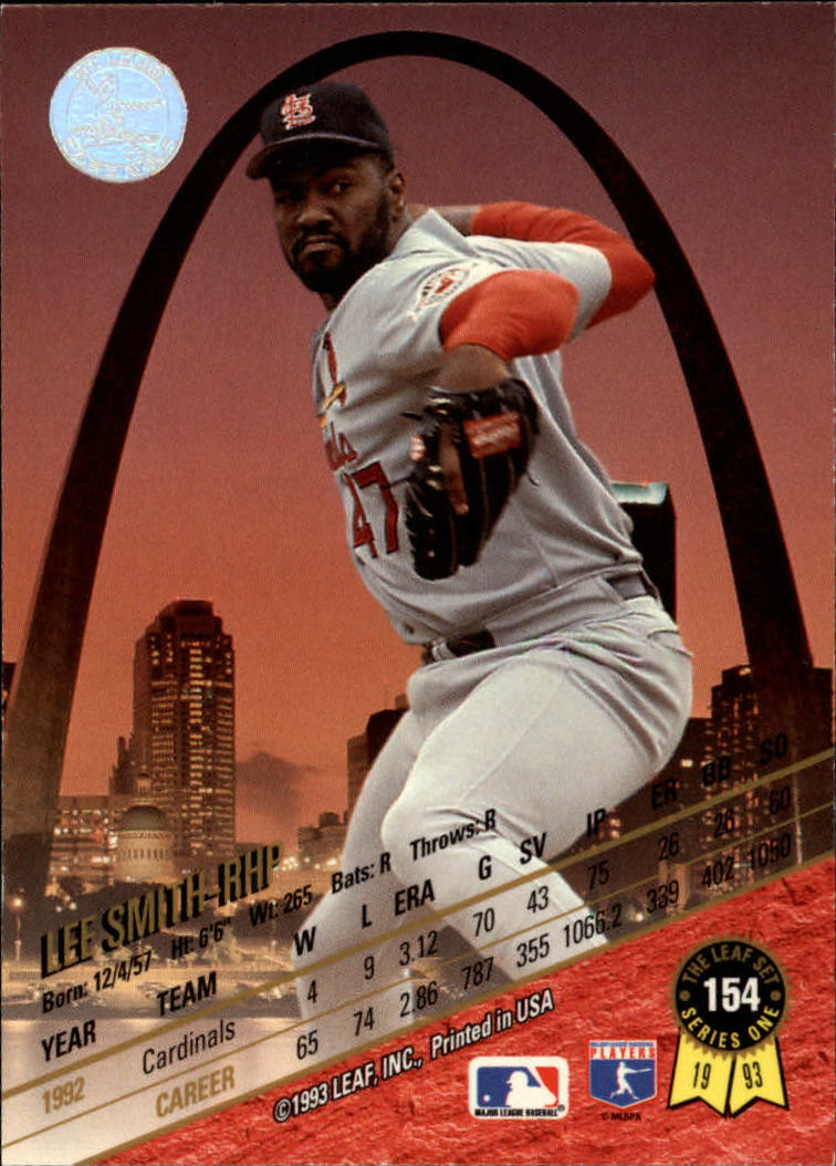 1993 Leaf Baseball Card Pick 1-249 - Picture 309 of 495