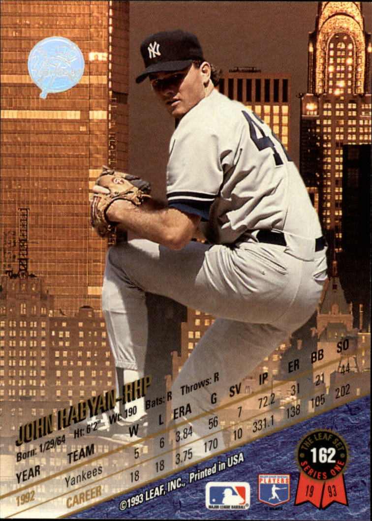 1993 Leaf Baseball Card Pick 1-249 - Picture 323 of 495