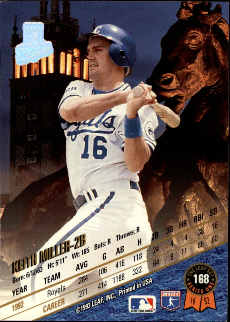 1993 Leaf Baseball Card Pick 1-249 - Picture 335 of 495