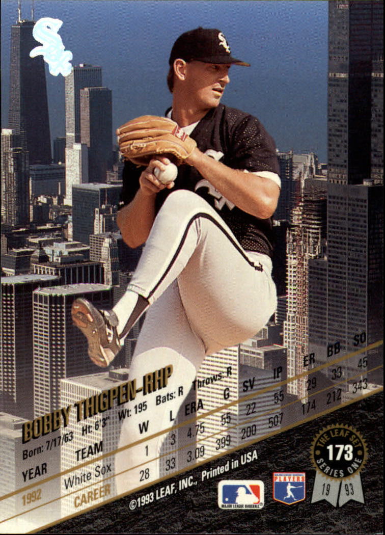 1993 Leaf Baseball Card Pick 1-249 - Picture 345 of 495