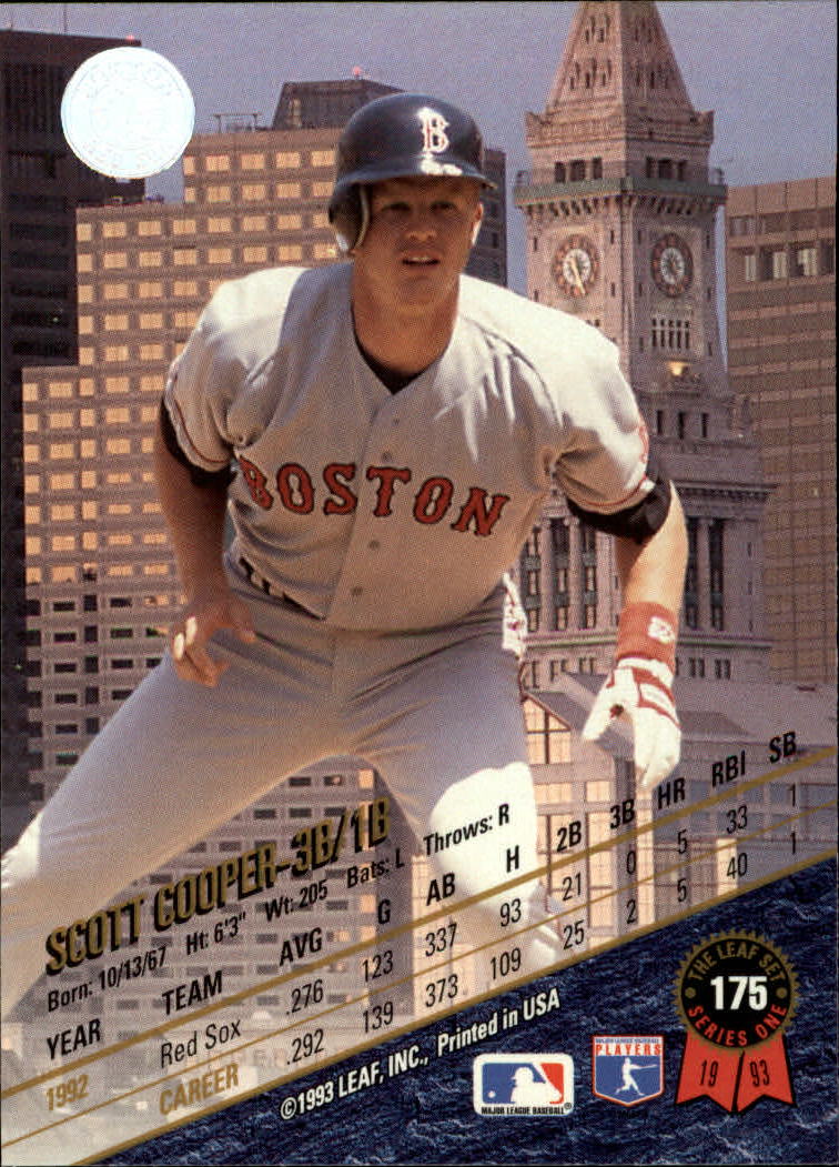 1993 Leaf Baseball Card Pick 1-249 - Picture 349 of 495