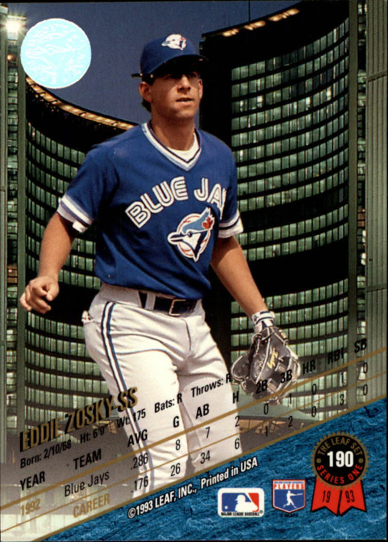 1993 Leaf Baseball Card Pick 1-249 - Picture 379 of 495