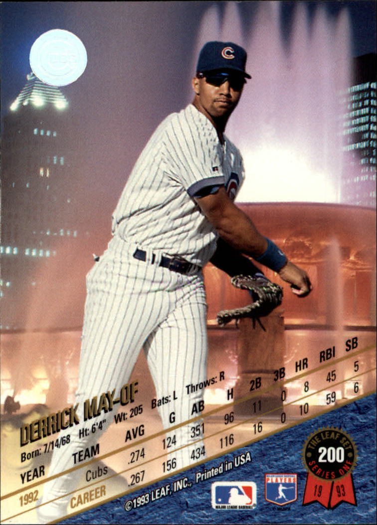 1993 Leaf Baseball Card Pick 1-249 - Picture 399 of 495