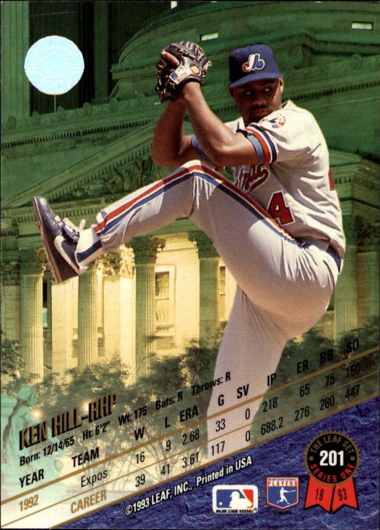 1993 Leaf Baseball Card Pick 1-249 - Picture 401 of 495