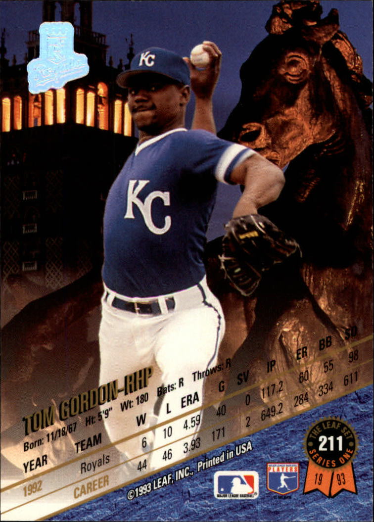 1993 Leaf Baseball Card Pick 1-249 - Picture 419 of 495