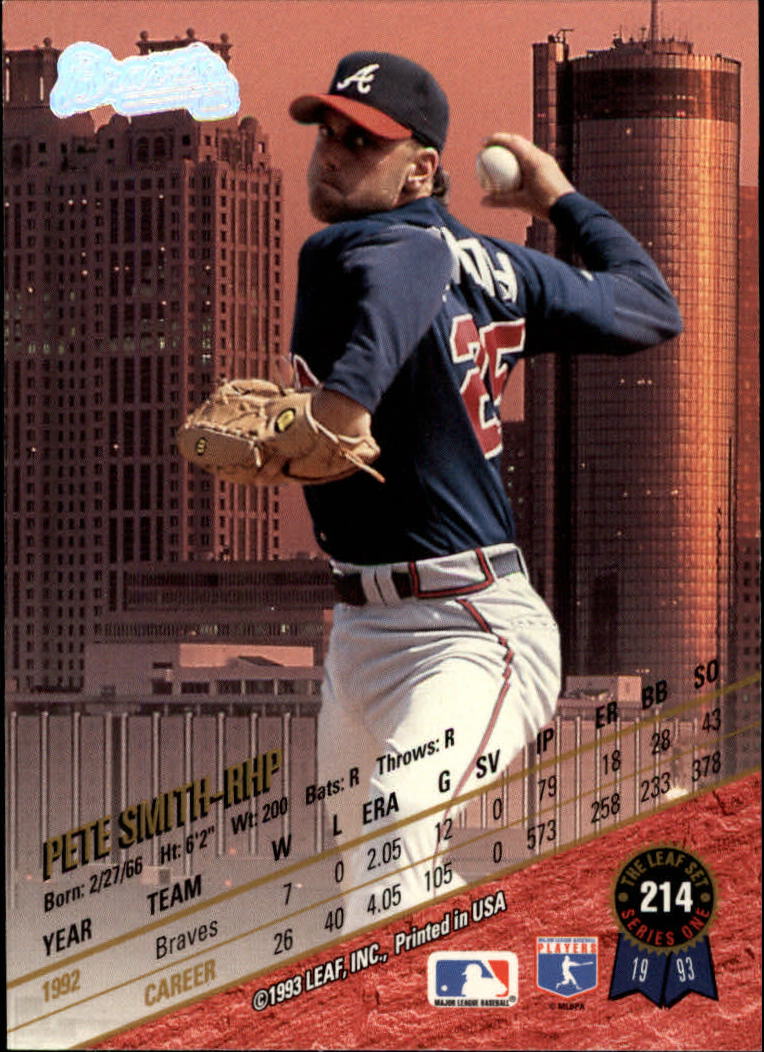 1993 Leaf Baseball Card Pick 1-249 - Picture 425 of 495