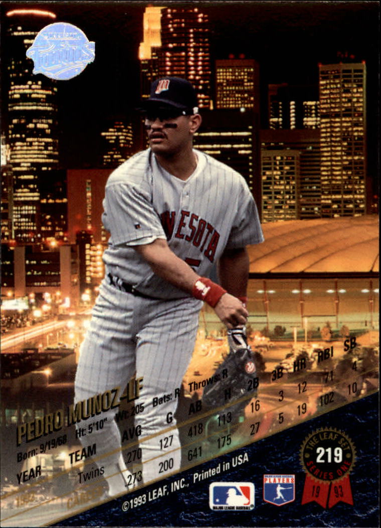 1993 Leaf Baseball Card Pick 1-249 - Picture 435 of 495