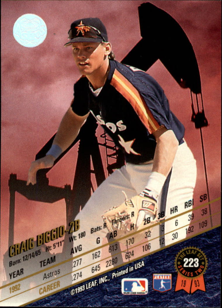 1993 Leaf Baseball Card Pick 1-249 - Picture 443 of 495