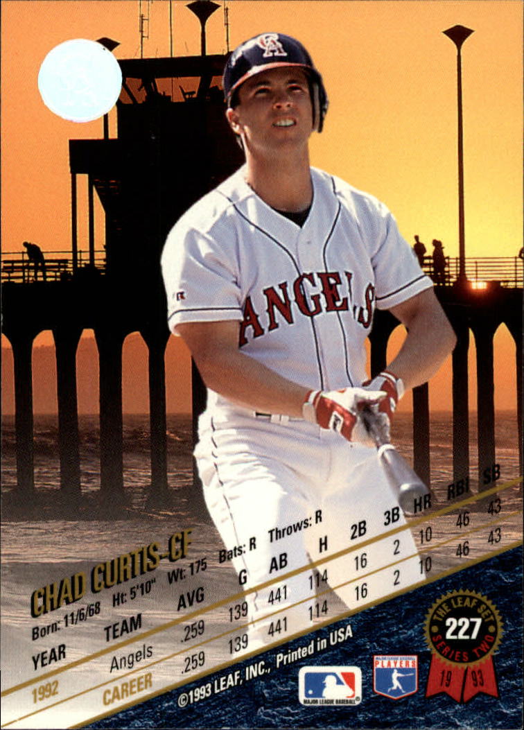 1993 Leaf Baseball Card Pick 1-249 - Picture 451 of 495