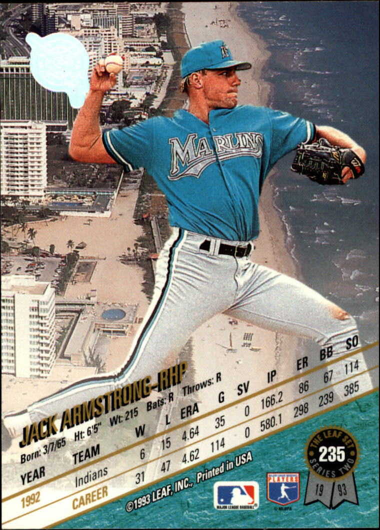 1993 Leaf Baseball Card Pick 1-249 - Picture 467 of 495