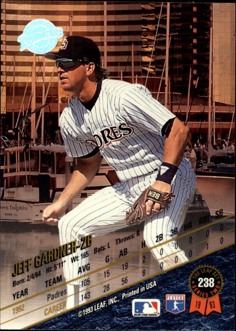 1993 Leaf Baseball Card Pick 1-249 - Picture 473 of 495