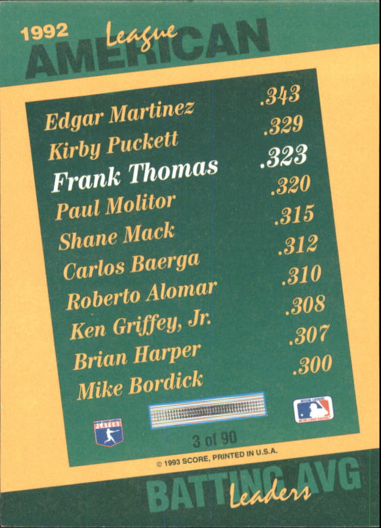thumbnail 314  - A1080- 1993 Select Baseball Cards 251-405 +Inserts -You Pick- 10+ FREE US SHIP