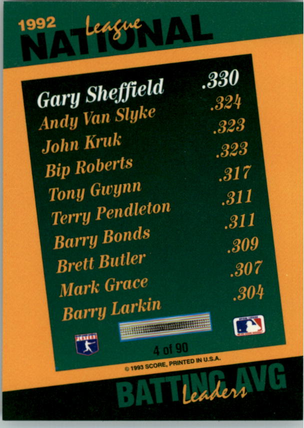 thumbnail 316  - A1080- 1993 Select Baseball Cards 251-405 +Inserts -You Pick- 10+ FREE US SHIP