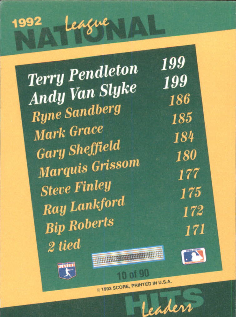 thumbnail 327  - A1080- 1993 Select Baseball Cards 251-405 +Inserts -You Pick- 10+ FREE US SHIP