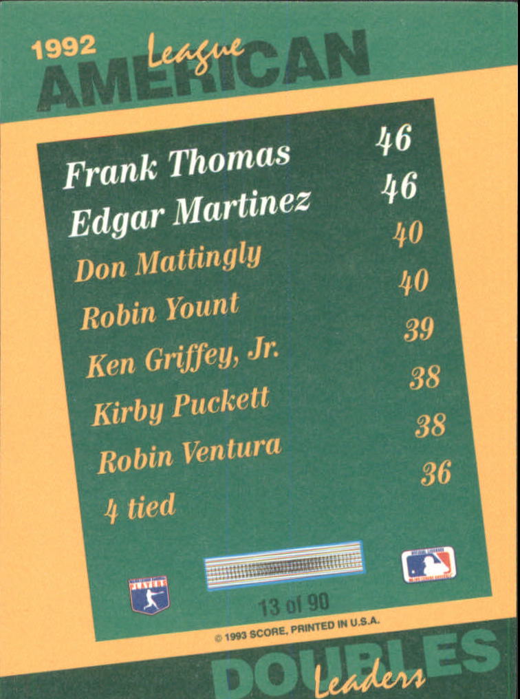 thumbnail 332  - A1080- 1993 Select Baseball Cards 251-405 +Inserts -You Pick- 10+ FREE US SHIP