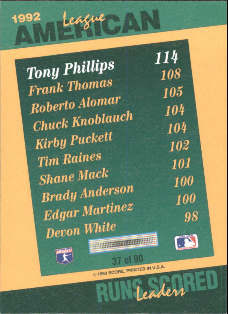 thumbnail 367  - A1080- 1993 Select Baseball Cards 251-405 +Inserts -You Pick- 10+ FREE US SHIP
