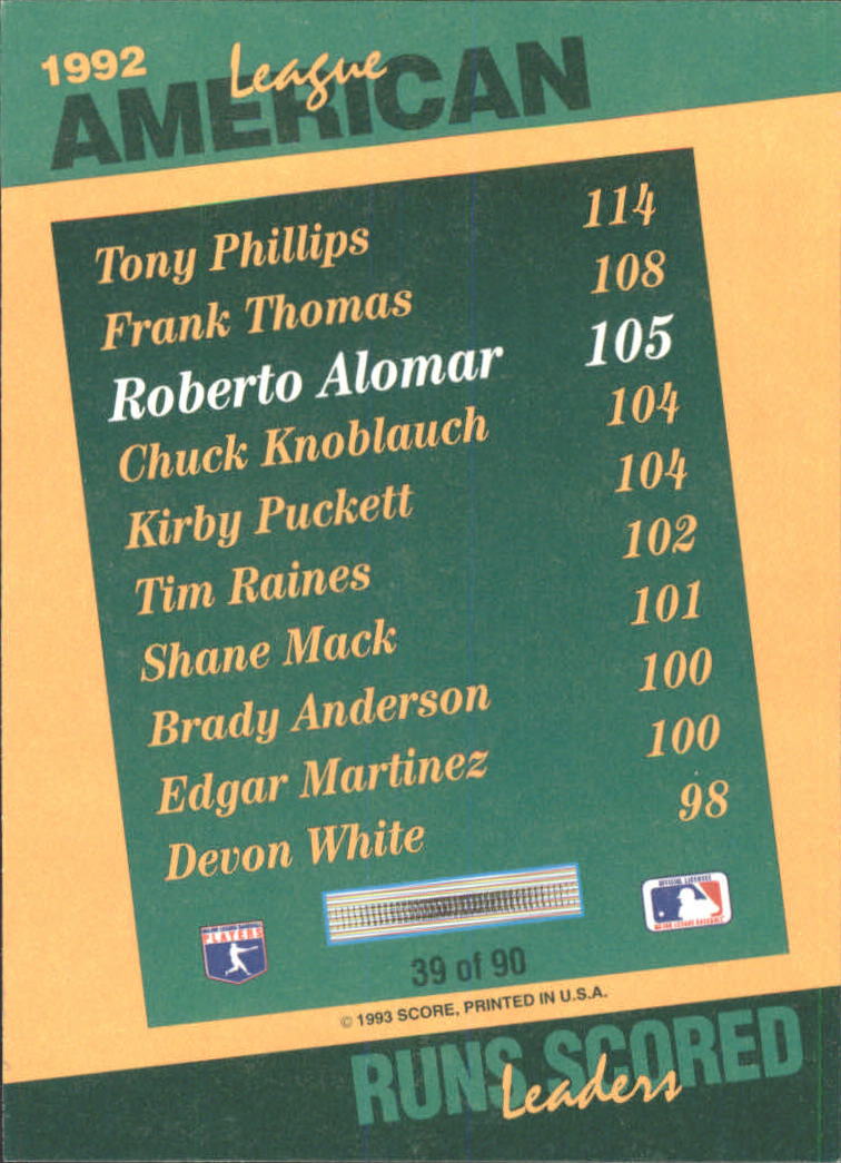 thumbnail 369  - A1080- 1993 Select Baseball Cards 251-405 +Inserts -You Pick- 10+ FREE US SHIP
