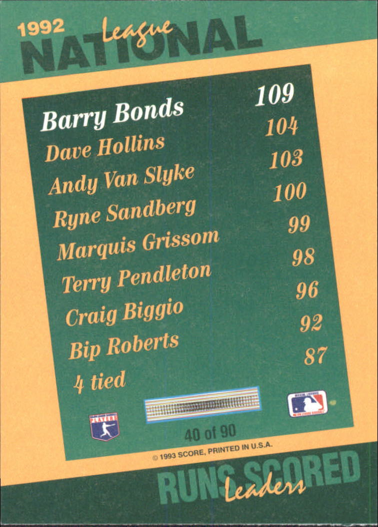 thumbnail 371  - A1080- 1993 Select Baseball Cards 251-405 +Inserts -You Pick- 10+ FREE US SHIP