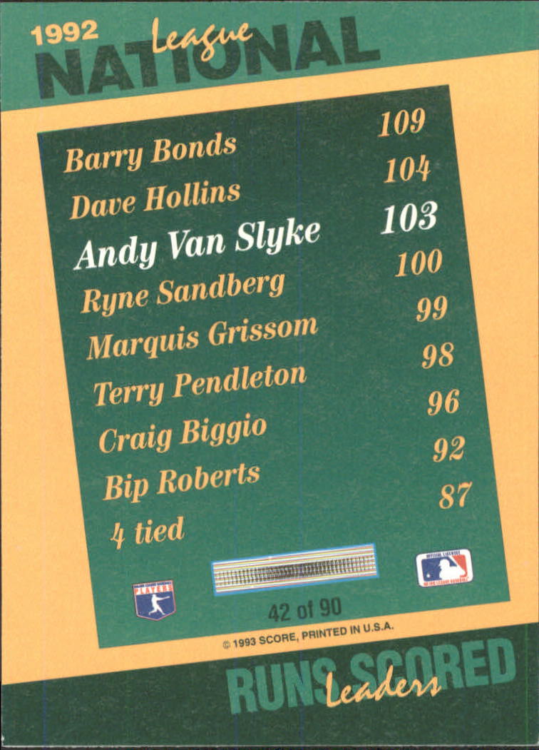 thumbnail 375  - A1080- 1993 Select Baseball Cards 251-405 +Inserts -You Pick- 10+ FREE US SHIP