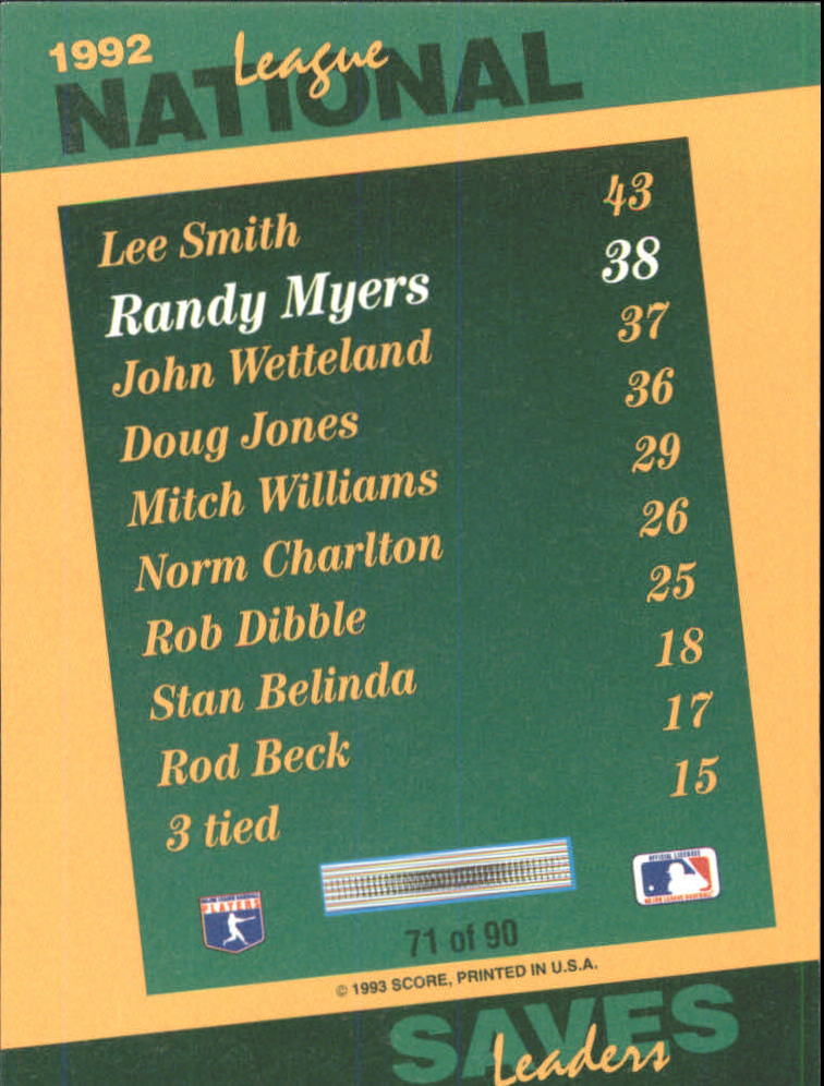 thumbnail 423  - A1080- 1993 Select Baseball Cards 251-405 +Inserts -You Pick- 10+ FREE US SHIP