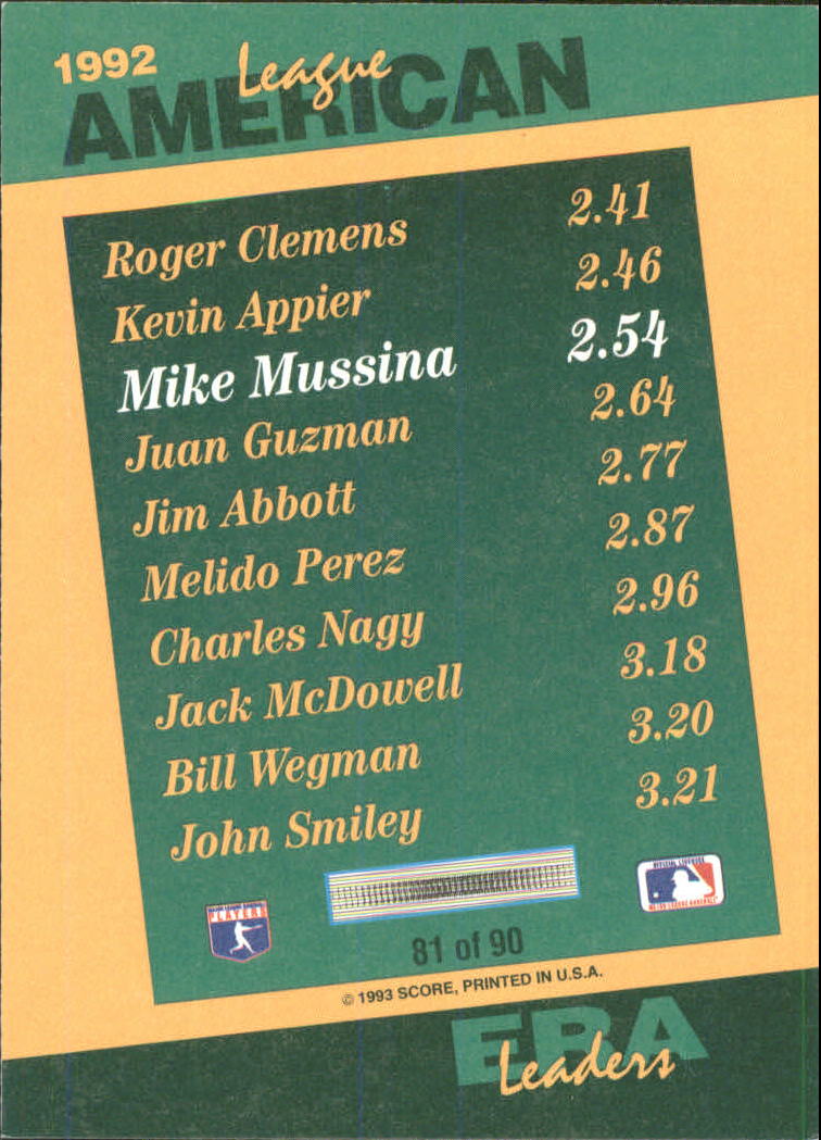 thumbnail 439  - A1080- 1993 Select Baseball Cards 251-405 +Inserts -You Pick- 10+ FREE US SHIP