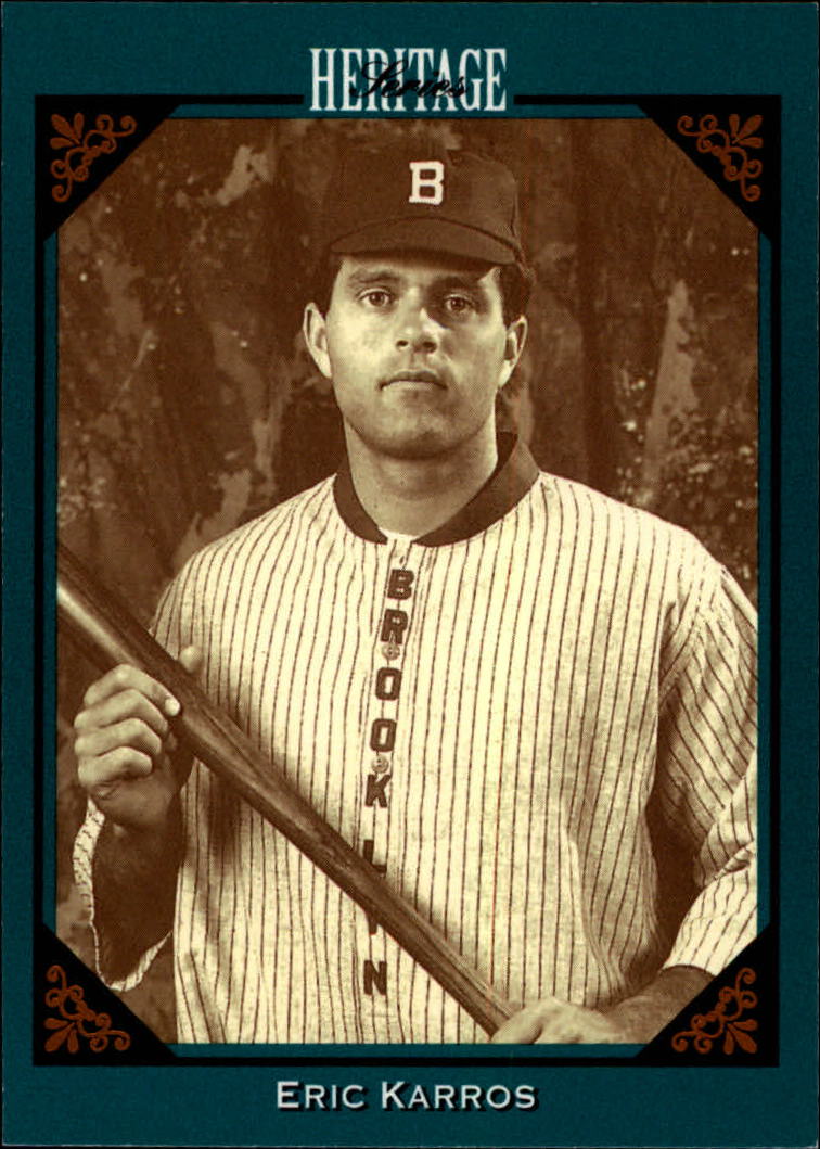 1993 Studio Baseball "Heritage and Frank Thomas" Insert Cards - Picture 11 of 26