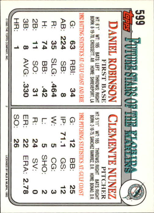 1993 Topps Gold Baseball Card Pick 590-822 - Picture 21 of 405