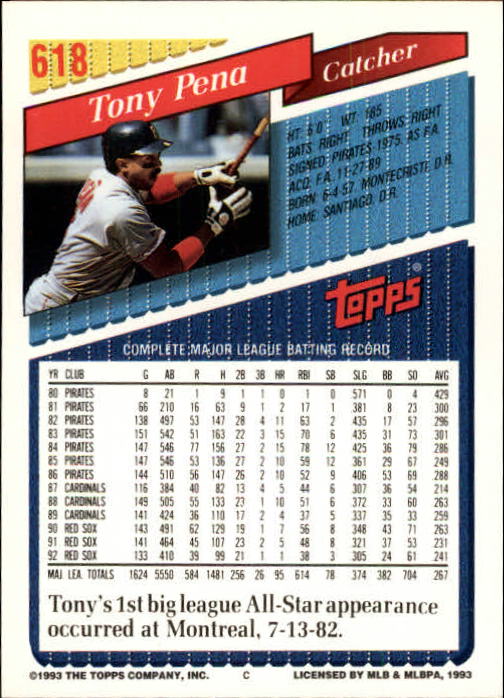 1993 Topps Gold Baseball Card Pick 590-822 - Picture 51 of 405
