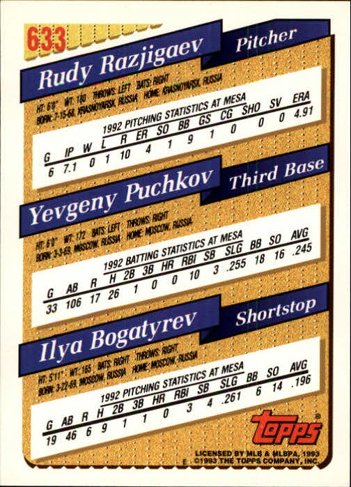 1993 Topps Gold Baseball Card Pick 590-822 - Picture 77 of 405