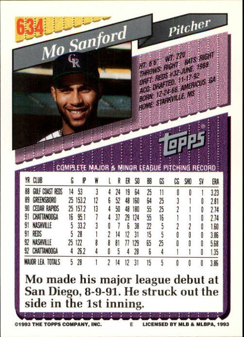 1993 Topps Gold Baseball Card Pick 590-822 - Picture 79 of 405