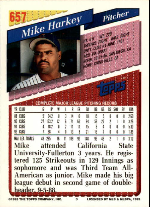 1993 Topps Gold Baseball Card Pick 590-822 - Picture 121 of 405