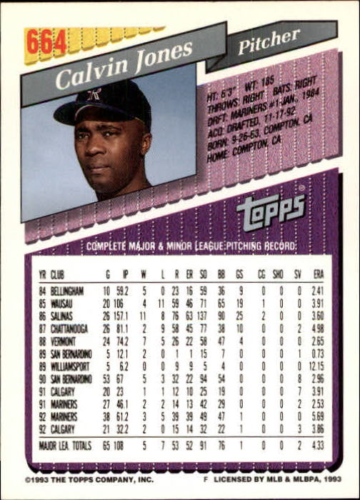 1993 Topps Gold Baseball Card Pick 590-822 - Picture 131 of 405