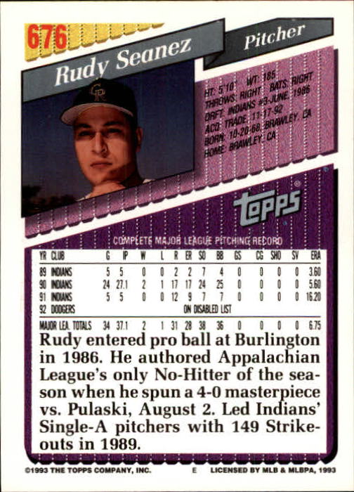 1993 Topps Gold Baseball Card Pick 590-822 - Picture 153 of 405