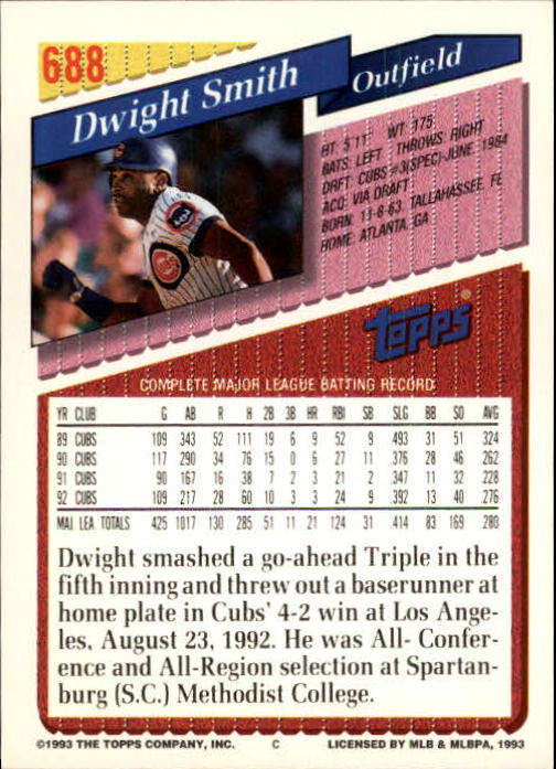 1993 Topps Gold Baseball Card Pick 590-822 - Picture 175 of 405