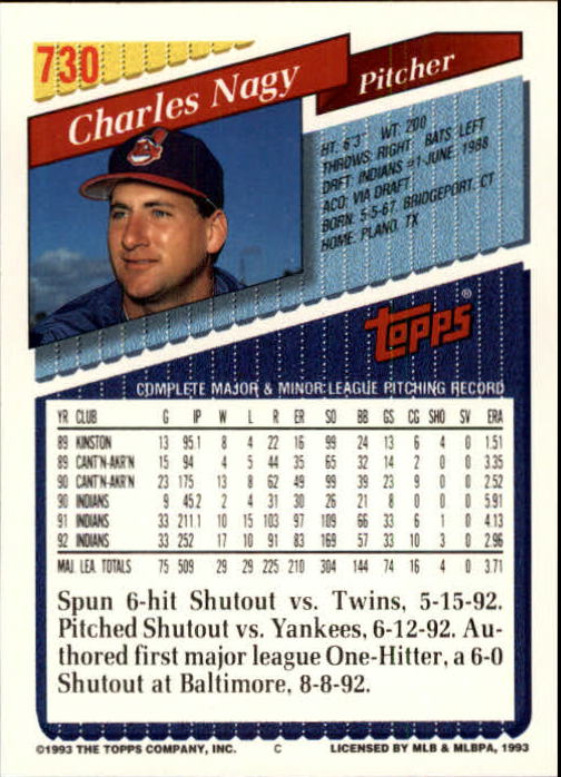 1993 Topps Gold Baseball Card Pick 590-822 - Picture 253 of 405