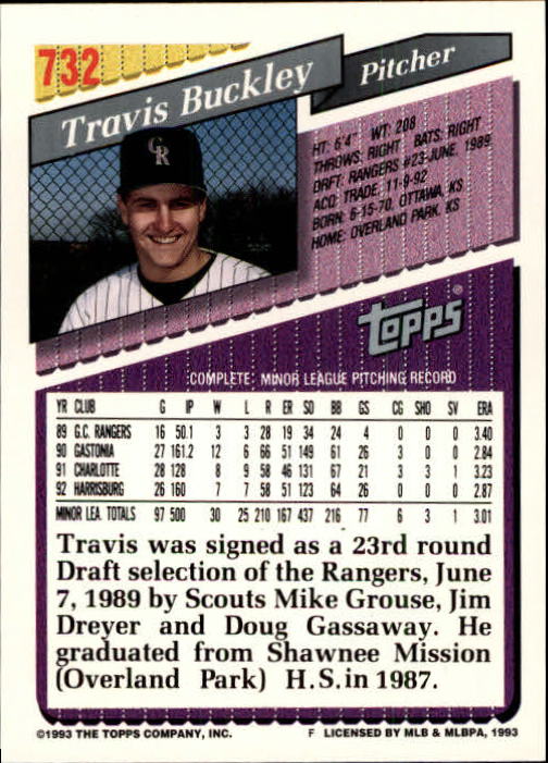 1993 Topps Gold Baseball Card Pick 590-822 - Picture 257 of 405
