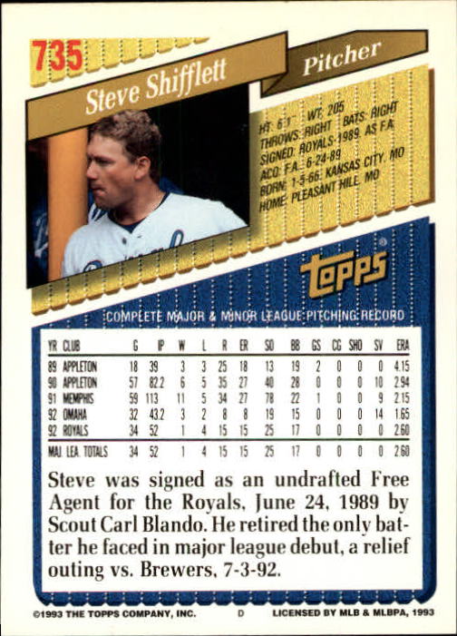 1993 Topps Gold Baseball Card Pick 590-822 - Picture 263 of 405