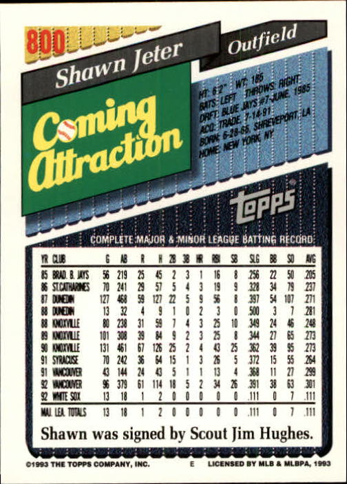 1993 Topps Gold Baseball Card Pick 590-822 - Picture 369 of 405