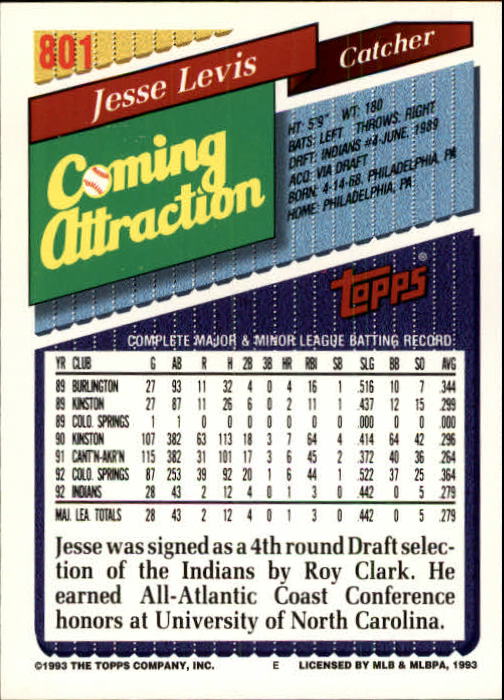 1993 Topps Gold Baseball Card Pick 590-822 - Picture 371 of 405
