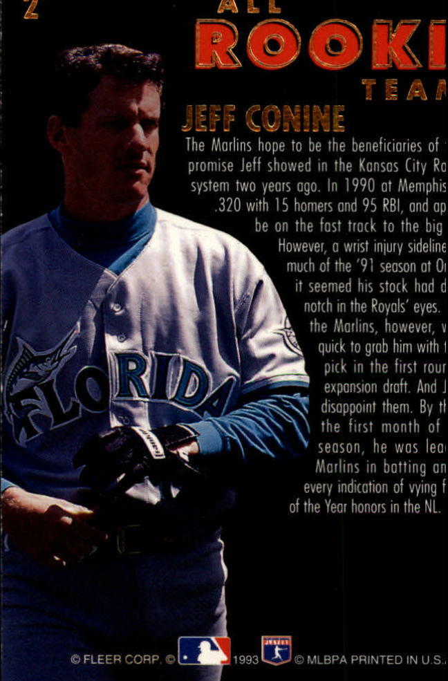 1993 Ultra (Fleer) Baseball "Insert" Cards