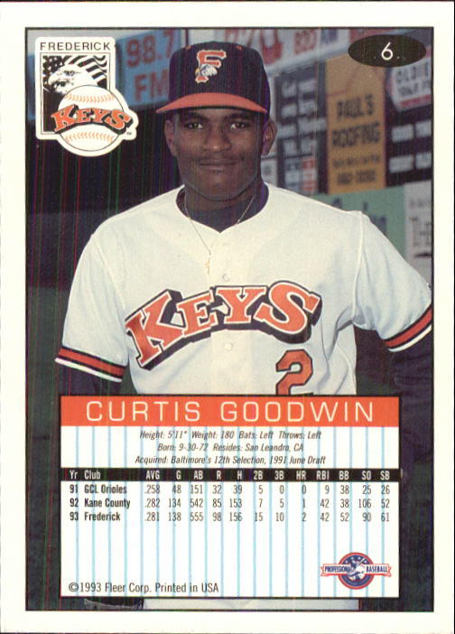 1993-94 Excel (Fleer) Minor League Baseball "Main Set" Cards #1 to #150 - Picture 13 of 298