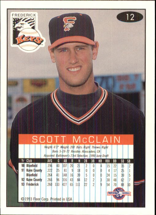 1993-94 Excel (Fleer) Minor League Baseball "Main Set" Cards #1 to #150 - Picture 25 of 298