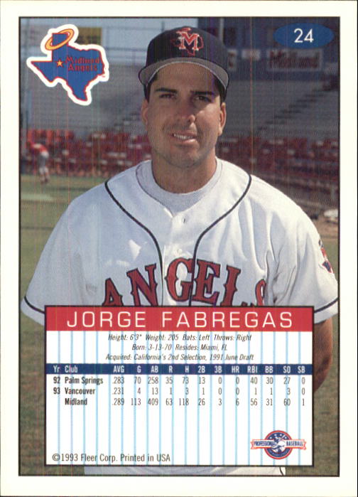 1993-94 Excel (Fleer) Minor League Baseball "Main Set" Cards #1 to #150 - Picture 49 of 298