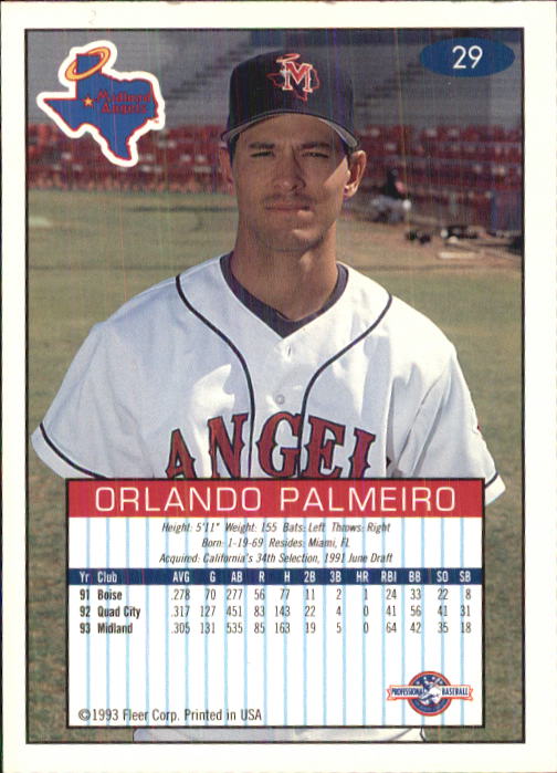 1993-94 Excel (Fleer) Minor League Baseball "Main Set" Cards #1 to #150 - Picture 59 of 298
